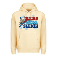 Pina Colada winter sleigh girl sleigh Premium Hoodie - NancyCooperArtShop