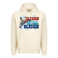 Tofu winter sleigh girl sleigh Premium Hoodie - NancyCooperArtShop
