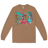 Toasted Coconut doctor life Long Sleeve Tee - Zillion Design Studio