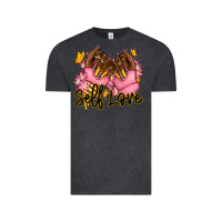 Vintage Black Self love pink afro nails Vintage Tee - RanaPortraitStore