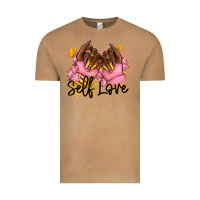 Vintage Camel Self love pink afro nails Vintage Tee - RanaPortraitStore