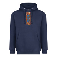Navy usa flag and mom penwraps Heavyweight Hoodie - Artiststas