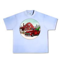 Grape Ice Christmas farm Christmas Urban Heavy Tee - BarkalooDesign