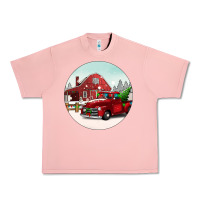 Salmon Christmas farm Christmas Urban Heavy Tee - BarkalooDesign