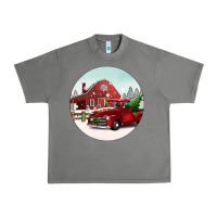 Tornado Christmas farm Christmas Urban Heavy Tee - BarkalooDesign