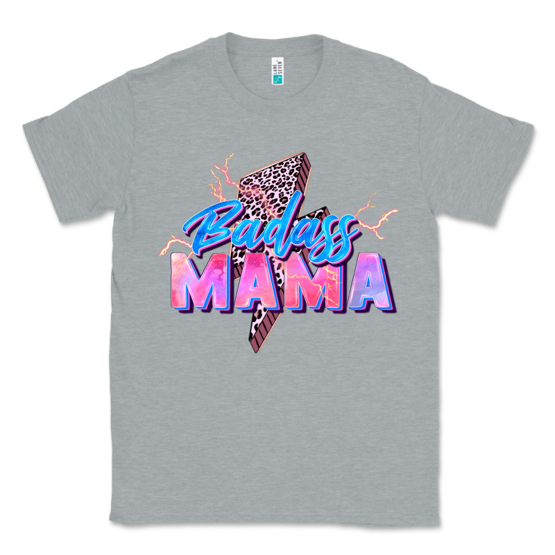 Badass Mama Classic Tee by Zillion Design Studio | Teevron