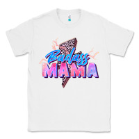 White badass mama Classic Tee - Zillion Design Studio