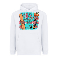 White little miss kindergarten cutie Heavyweight Hoodie - JahusDesignShop