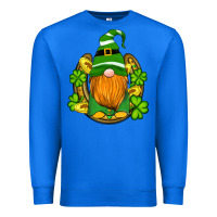 True Royal st patricks day gnomes horseshoe shamrock gold Premium Sweatshirt - Artiststas