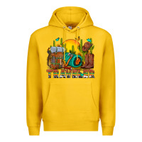 Lemon western traveler cowboy Premium Hoodie - NancyCooperArtShop