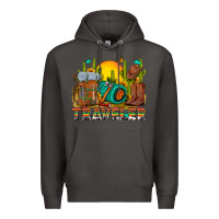Smoke western traveler cowboy Premium Hoodie - NancyCooperArtShop