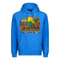 True Royal western traveler cowboy Premium Hoodie - NancyCooperArtShop