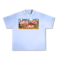 Grape Ice Pig Farm Urban Heavy Tee - RanaPortraitStore