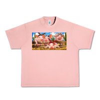Salmon Pig Farm Urban Heavy Tee - RanaPortraitStore