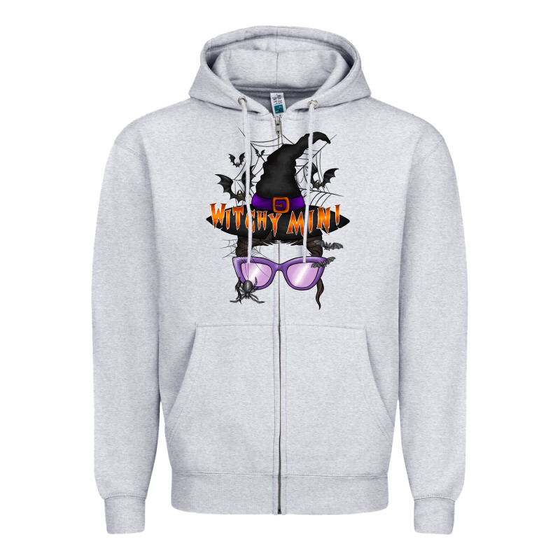 Witchy Mini Zipper Hoodie by RacoonDesign | Teevron