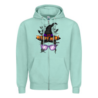 Seafoam witchy mini Zipper Hoodie - RacoonDesign