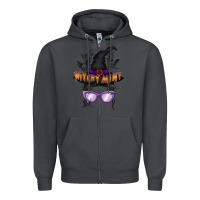 Smoke witchy mini Zipper Hoodie - RacoonDesign