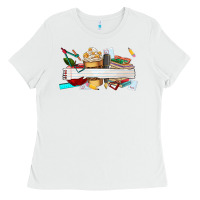 White preview teachers name Ladies Tee - AdoDesignShop