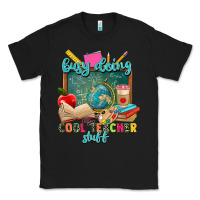 Black busy doing cool teacher stuff Classic Tee - Zillion Design Studio