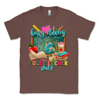 Chestnut busy doing cool teacher stuff Classic Tee - Zillion Design Studio