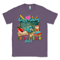 Lavender busy doing cool teacher stuff Classic Tee - Zillion Design Studio