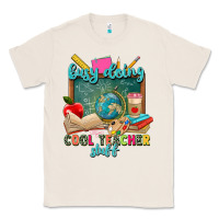 Natural busy doing cool teacher stuff Classic Tee - Zillion Design Studio