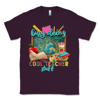 Plum busy doing cool teacher stuff Classic Tee - Zillion Design Studio