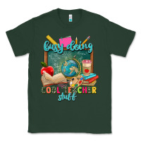Sports Green busy doing cool teacher stuff Classic Tee - Zillion Design Studio