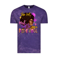 Cloud Purple She got mad hustle and a dope soul Vintage Tee - RanaPortraitStore