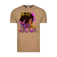 Vintage Coffee She got mad hustle and a dope soul Vintage Tee - RanaPortraitStore