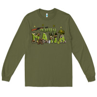 Army Green army mama Long Sleeve Tee - Zillion Design Studio