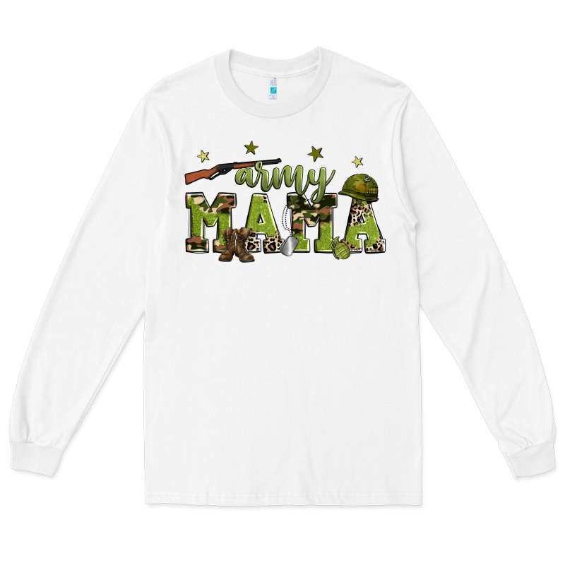 Army Mama Long Sleeve Tee by Zillion Design Studio | Teevron