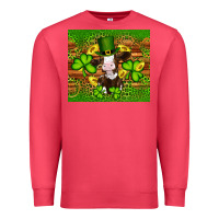 Cardinal st patricks day cow Premium Sweatshirt - Artiststas