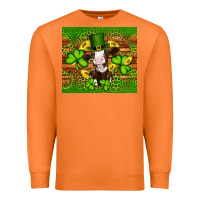 Carrot st patricks day cow Premium Sweatshirt - Artiststas