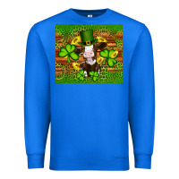 True Royal st patricks day cow Premium Sweatshirt - Artiststas