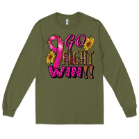 Army Green go fight win Long Sleeve Tee - RanaPortraitStore