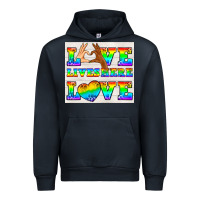 Western Lgbtq+ Love Lives Here Tumbler Urban Hoodie | Teevron