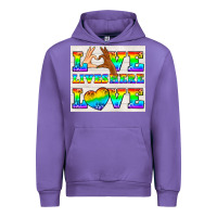 Tulip Western LGBTQ+ Love Lives Here Tumbler Urban Hoodie - BundleAndBundleShop