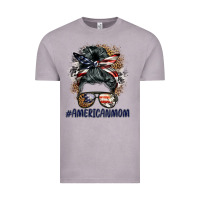 Americanmom Messy Bun Vintage Tee | Teevron