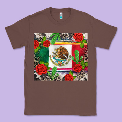 Mexican Flag Classic Tee Designed By Cts Tumbler Store