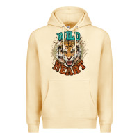 Pina Colada wild heart tiger college western Premium Hoodie - NancyCooperArtShop