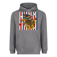 Storm mullet eagle seamless pattern Heavyweight Hoodie - BundleAndBundleShop