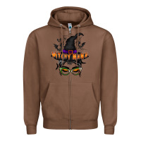 Chestnut witchy nana Zipper Hoodie - RacoonDesign