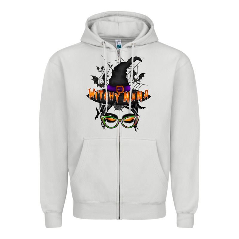 Witchy Nana Zipper Hoodie by RacoonDesign | Teevron