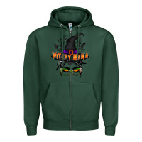 Sports Green witchy nana Zipper Hoodie - RacoonDesign