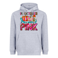 Heather Grey in october we wear pink with pumpkins Heavyweight Hoodie - AdoDesignShop