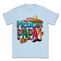 Dusty Blue mexican papa Classic Tee - CTS Tumbler Store