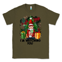 Army Green I'm Watching You Elf Classic Tee - FaDigitalArtStudio
