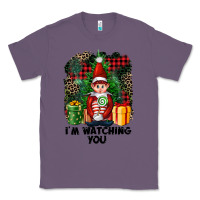 Lavender I'm Watching You Elf Classic Tee - FaDigitalArtStudio