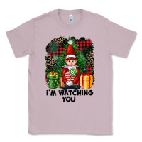 Lilac I'm Watching You Elf Classic Tee - FaDigitalArtStudio
